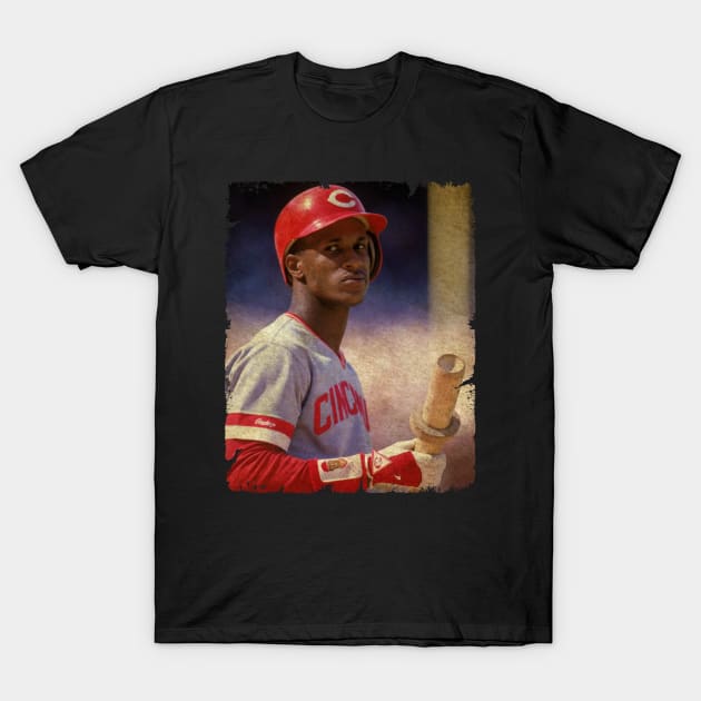 Eric Davis - Cincinnati Reds, 1997 T-Shirt by Krizleberation